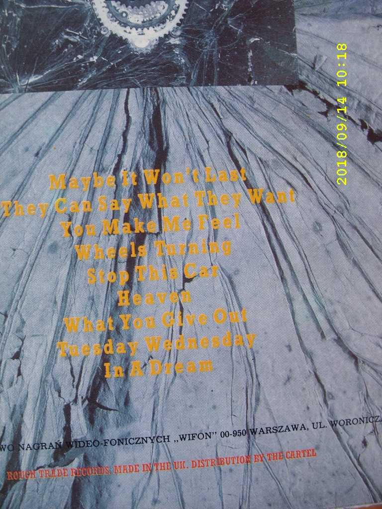 6. Rock LP ; The Woodentops--Wooden foot cops, 1989 rok.