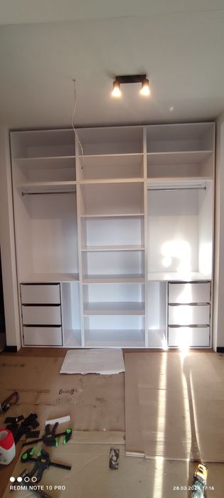 Meble pod wymiar szafy przesuwne,wolnostojące.garderoby,kuchnie itp.