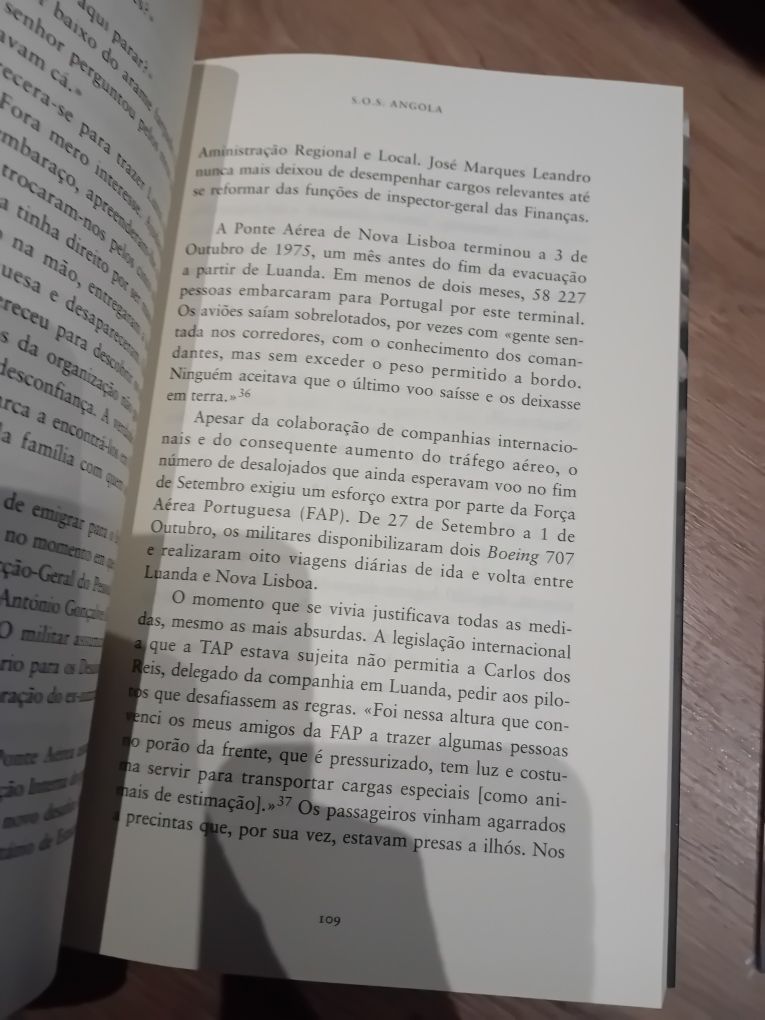 S.O.S Angola Os dias da Ponte aérea - Rita Garcia