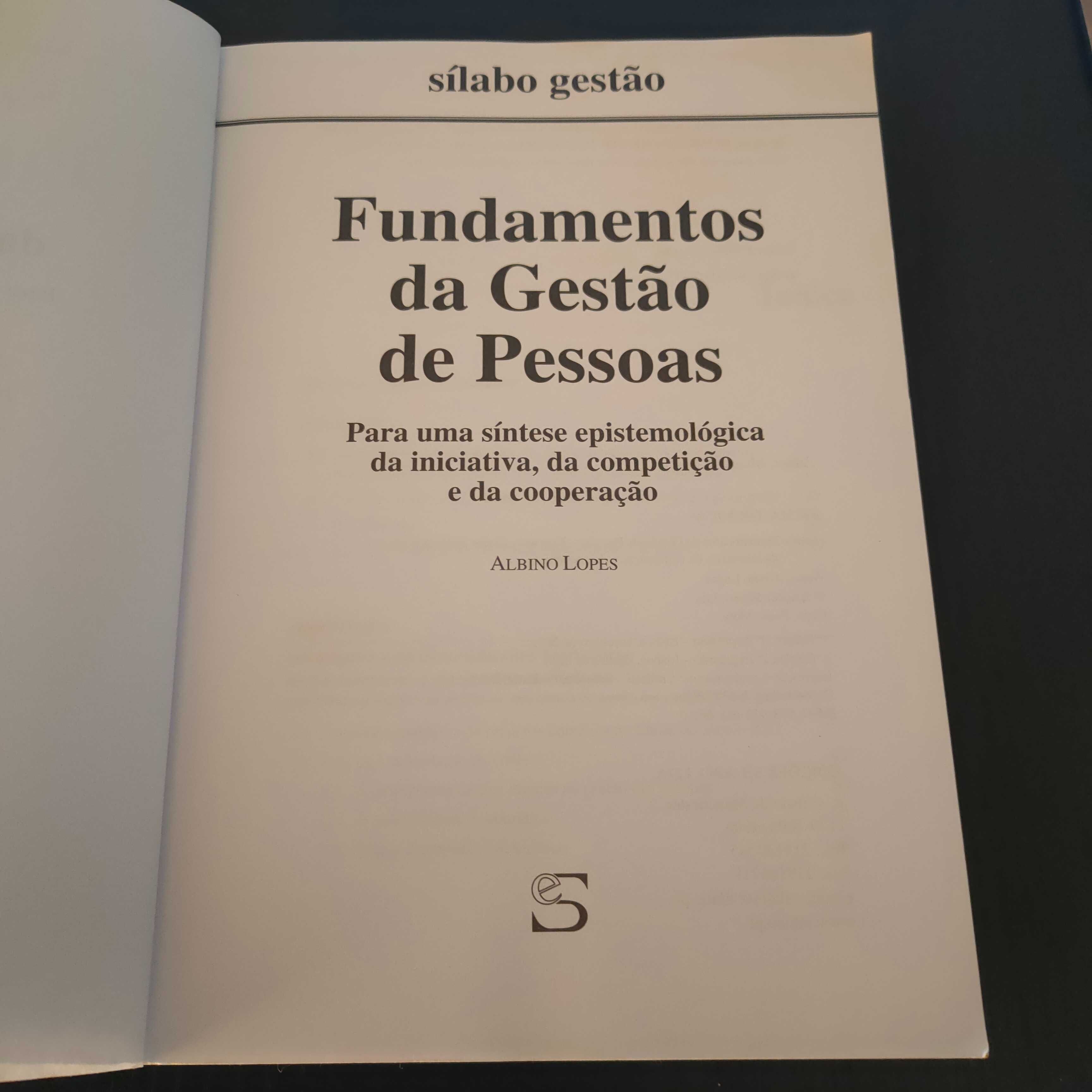 Fundamentos da Gestão de Pessoas - Albino Lopes - Edições Silabo 2017