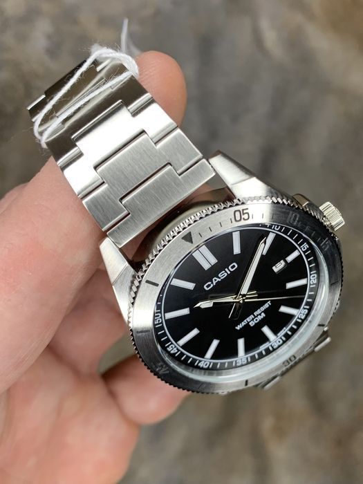 Чоловічий годинник Casio MTP-B155D-2E Оригінал Гарантія Касио Часы