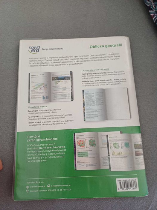 Karty pracy oblicza geografi 3