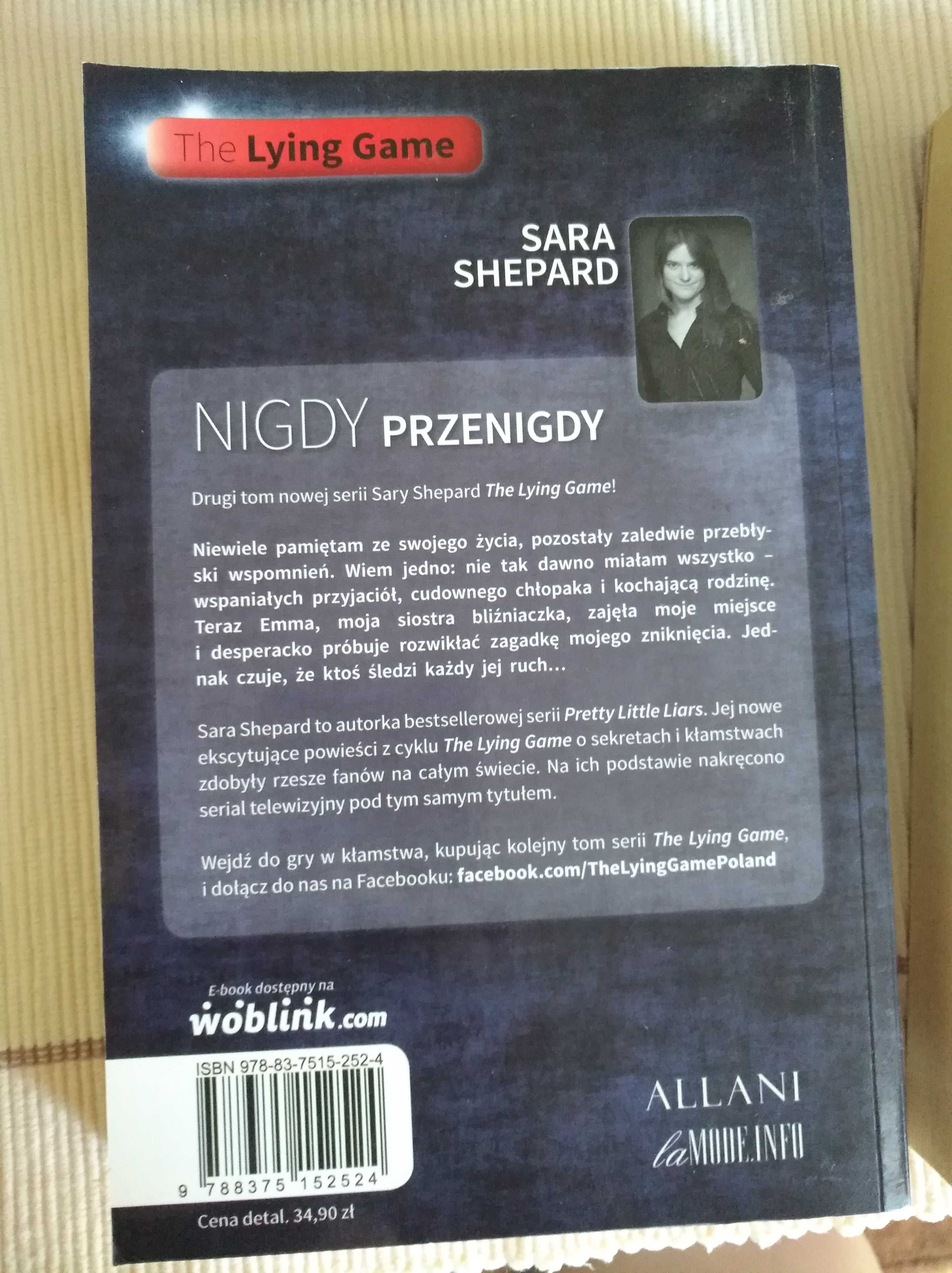 Seria Książek "The Lying Game" Sara Shepard