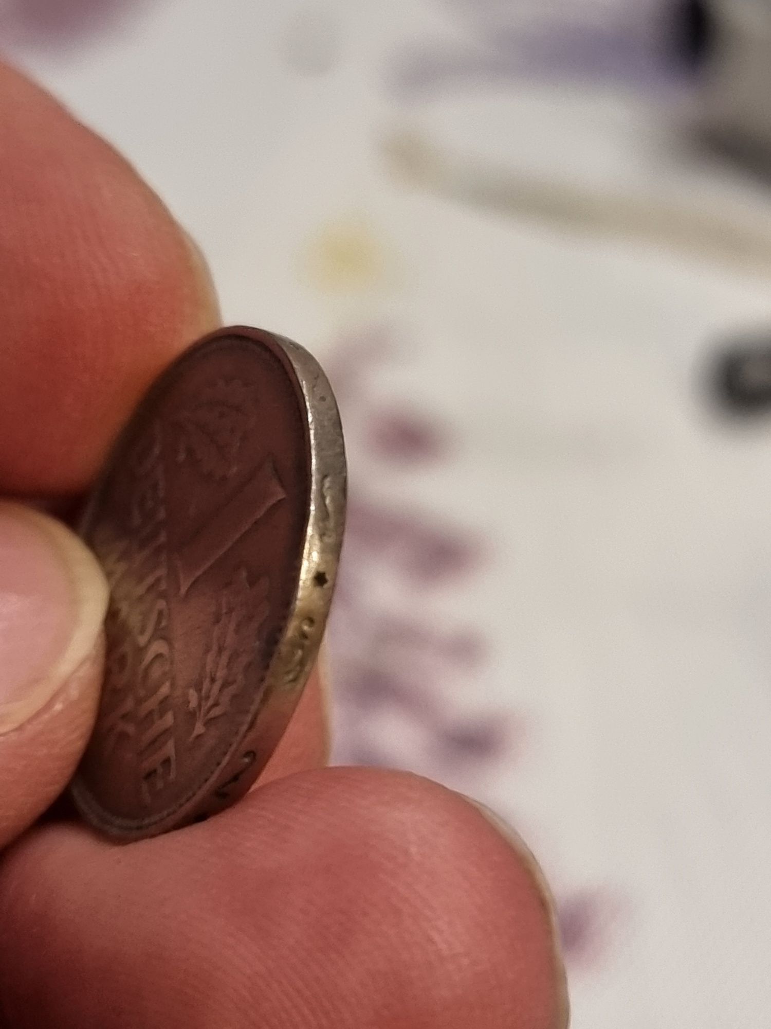 Moneta 1 deutsche mark 1959 rok.