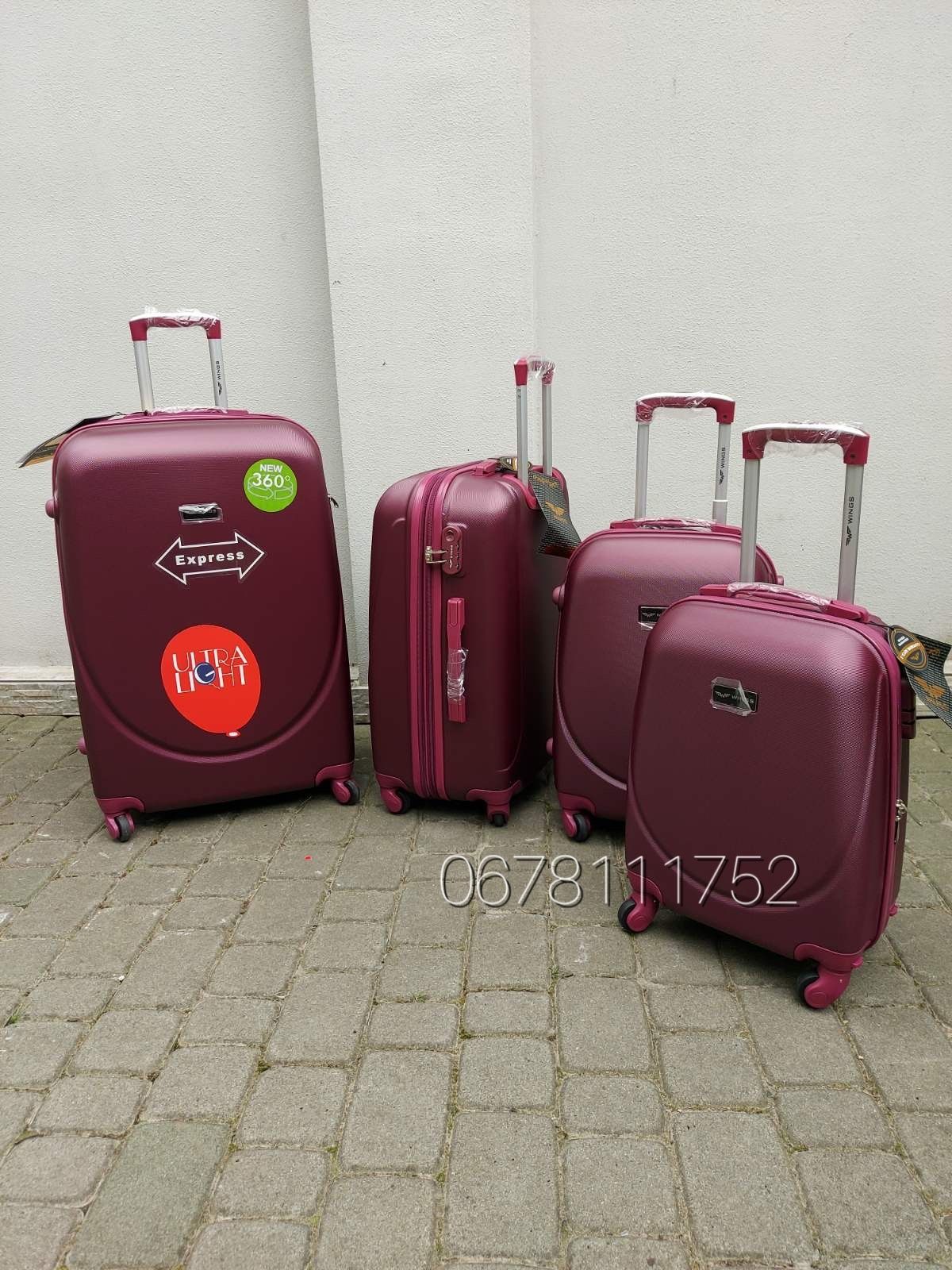 WINGS 310 Польща валізи чемоданы сумки на колесах ручна поклажа