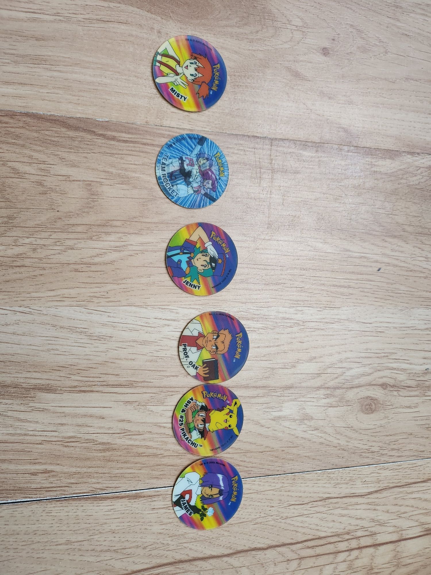 Kapsle Pokemon tazo 126 sztuk