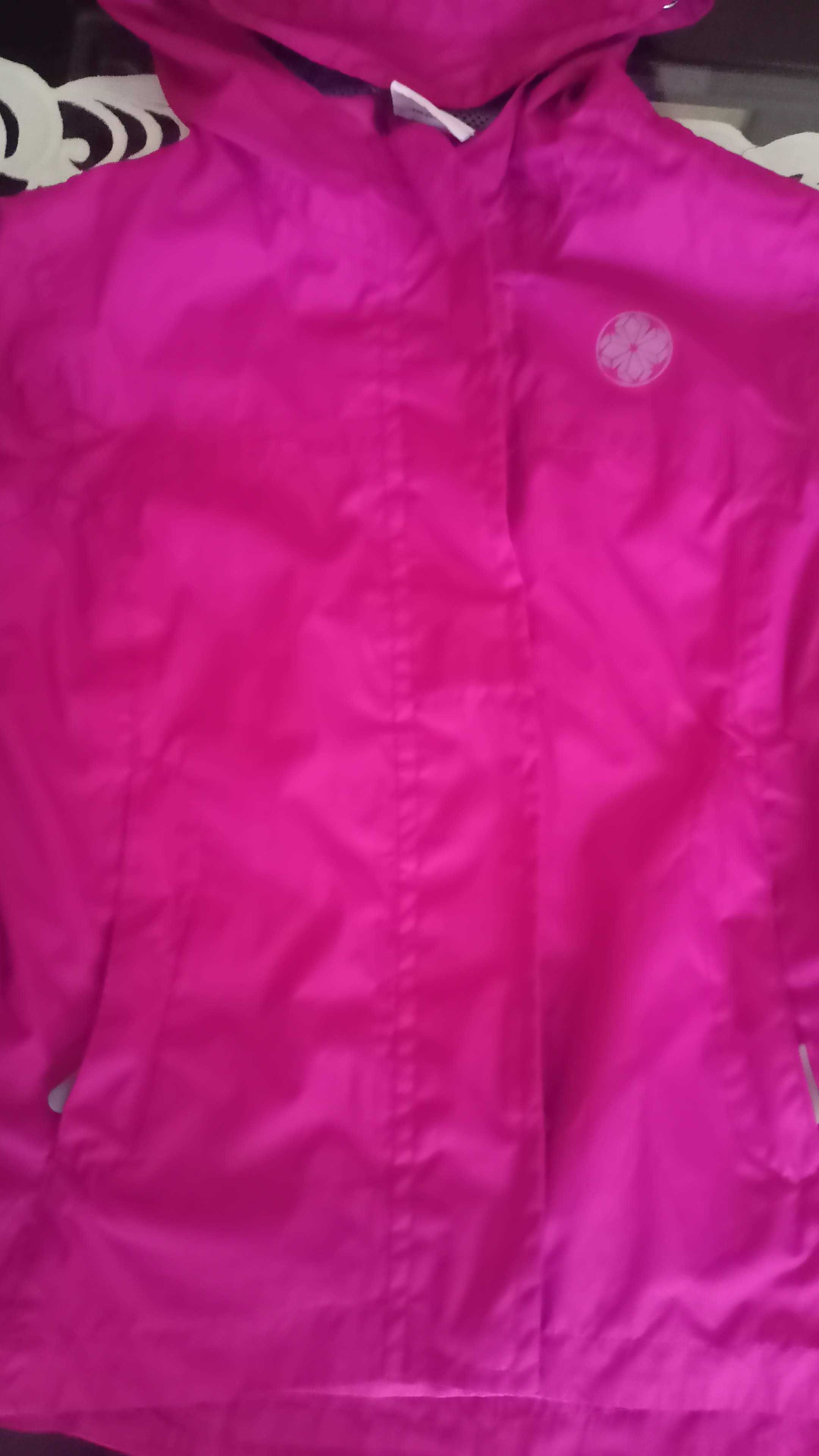 Różowa kurtka dla dziewczynki