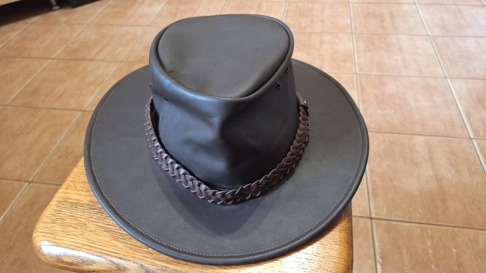 Кожаная шляпа ковбоя Kakadu.