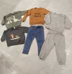 Paka ubrań dla chłopca 92/98 H&M Zara bluzy spodnie