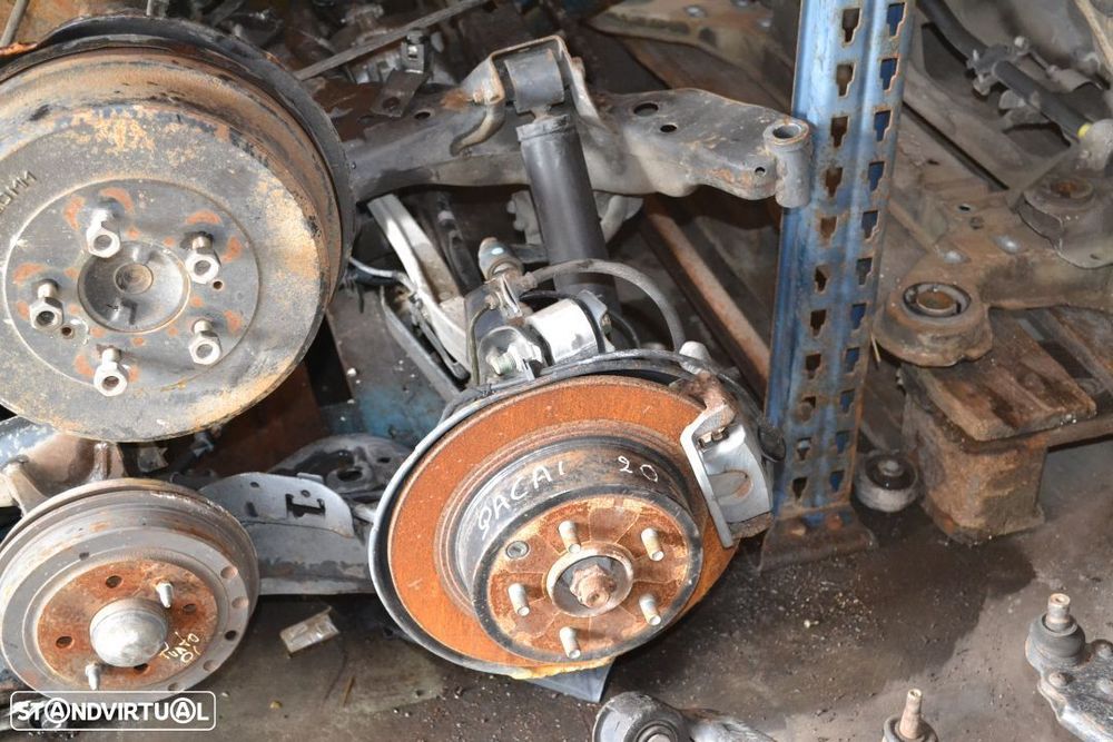 Eixo Traseiro Nissan Qashqai