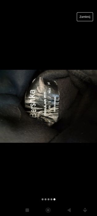 Czarna bluza z kapturem