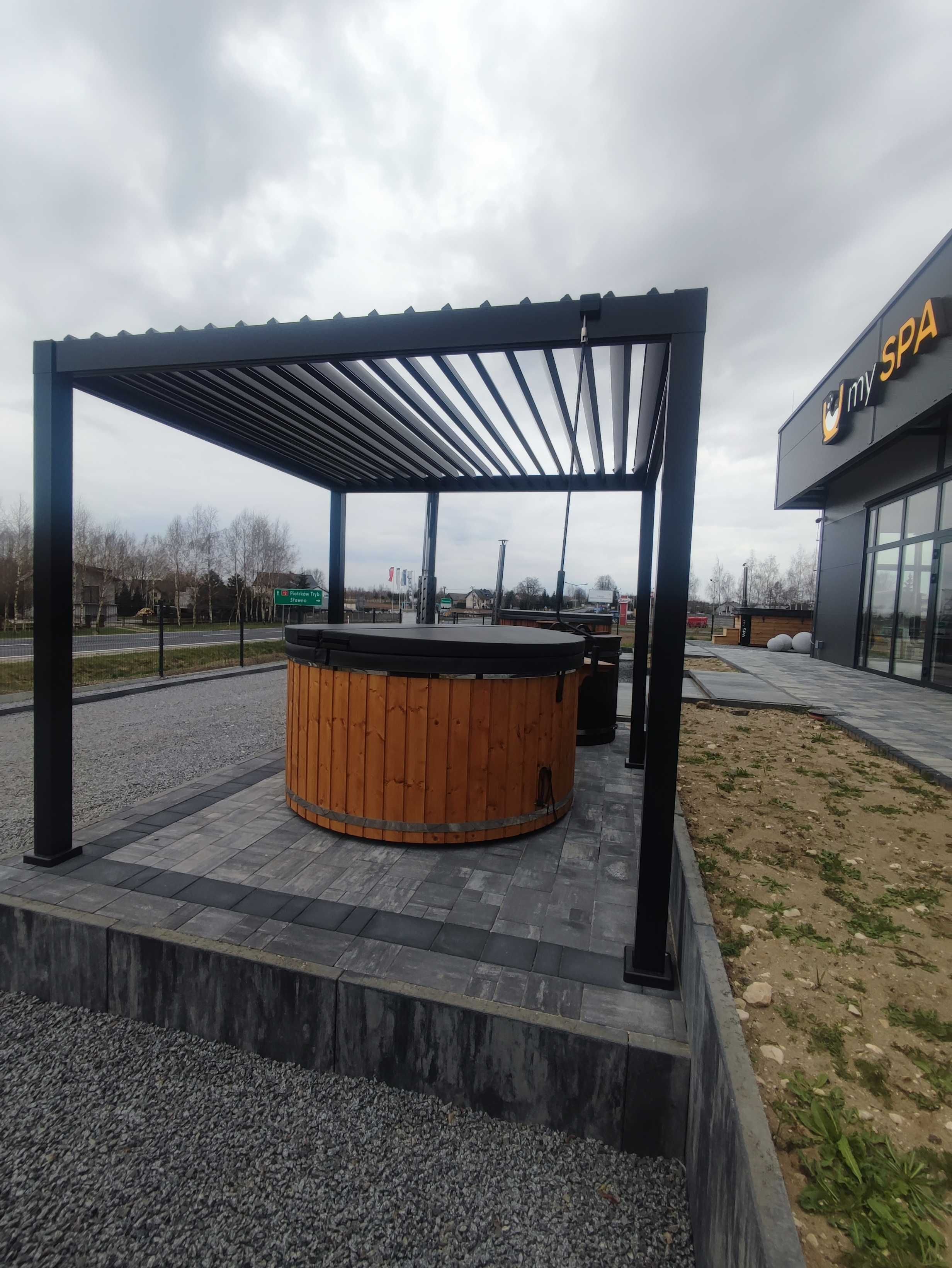 Pergola Ogrodowa 3x3 Zadaszenie Tarasu Lamele