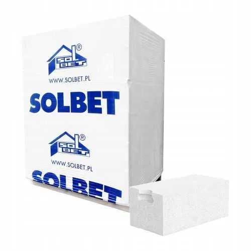 Solbet bloczki pustak beton komórkowy 24 kl 500