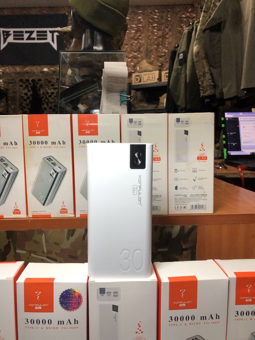 Павербанк 30 тис  мАч , пауербанк на 30000 мАч