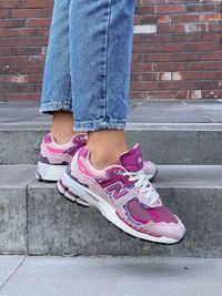 Женские Кроссовки New Balance 2002 Pink Rose/НБ Кросівки Нью Беланс/NB