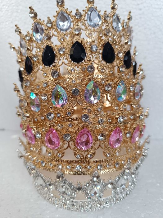 Корона для торту велика прикраса декор діадема