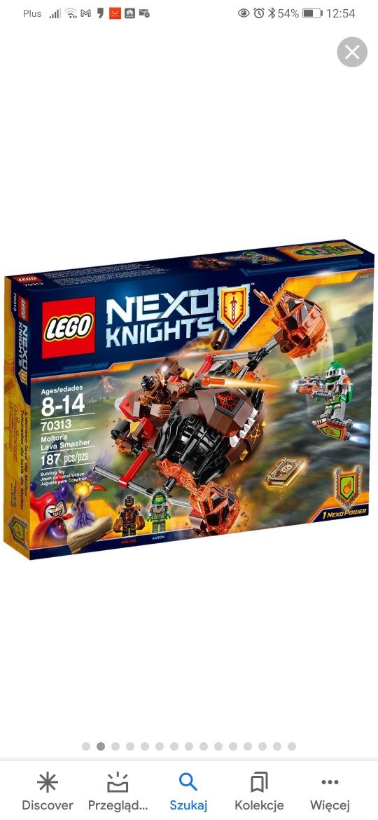 Lego Nexo Knight Lawowy Rozlupywacz