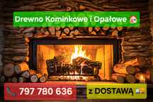 BRZOZA DĄB * Drewno Opałowe i Kominkowe z DOSTAWĄ pod dom (opał drzewo
