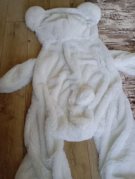 Карнавальний Костюм білого ведмедя зріст 170 см