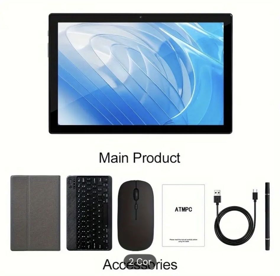 Tablet android 14 / 12G ram + 128G rom