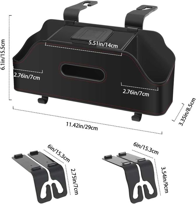 Подстаканник салфетниця органайзер на спинку крісла авто підстаканник