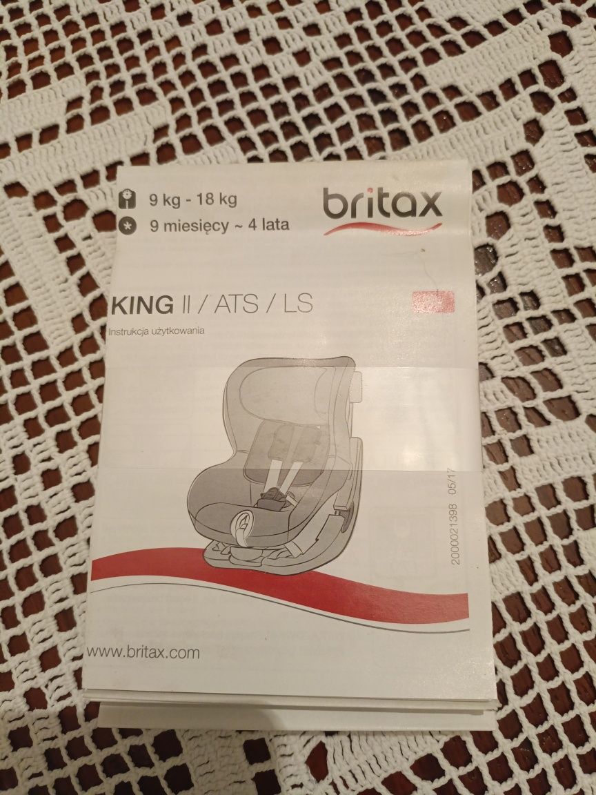 Fotelik Britax Romer King II