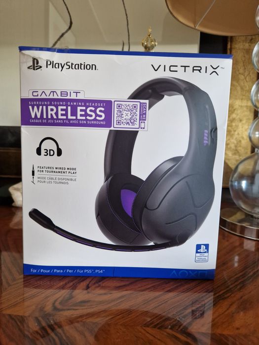 [Novo] Auscultadores Wireless Gaming Victrix Gambit