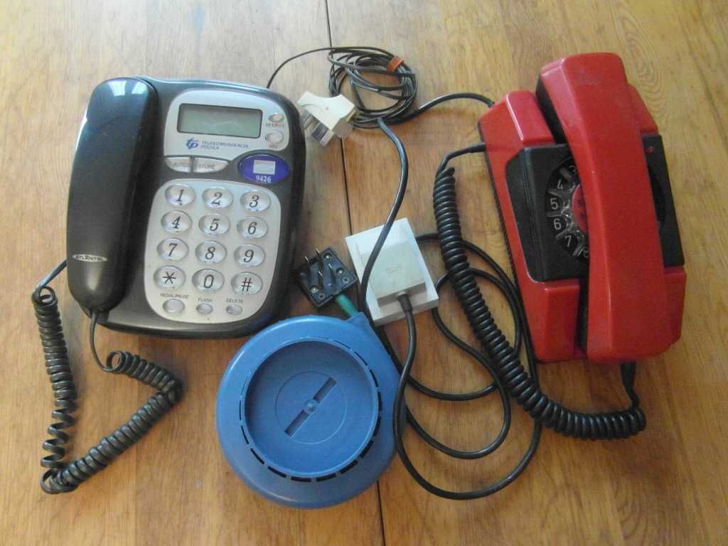 Stacjonarne telefony PRL
