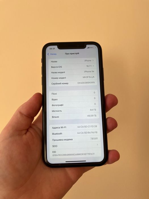 Хороший! iPhone Xr Neverlock Айфон Хр Неверлок