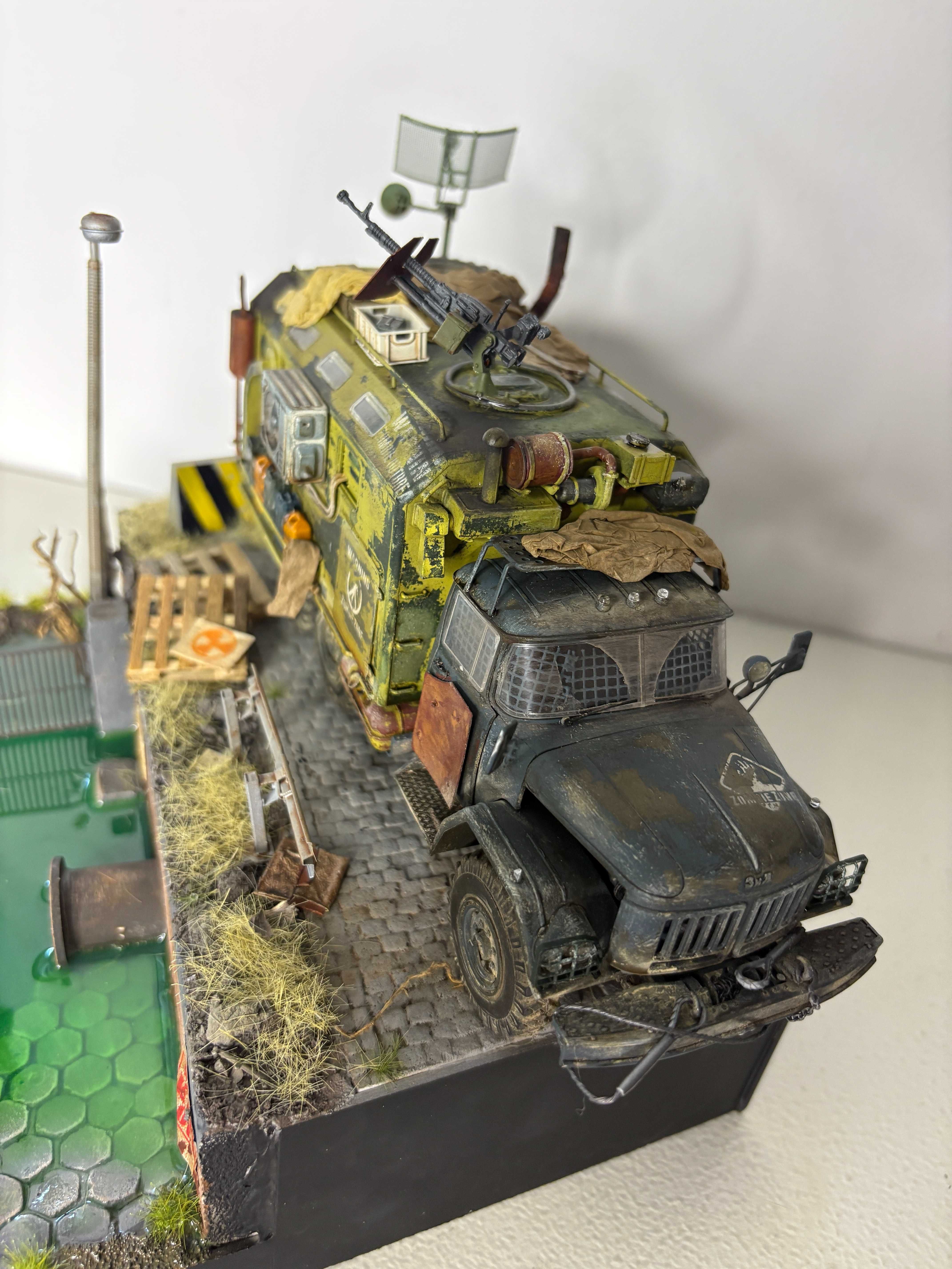 Ził postapokalipsa zombie 1/35 Gotowy