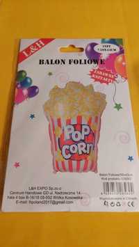 Balon foliowy Popcorn ZESTAW 6 SZTUK