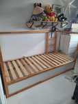 Łóżko IKEA Kura z materacem 90×200cm