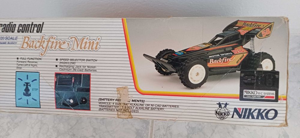 Carro Nikko Black Fire Vintage