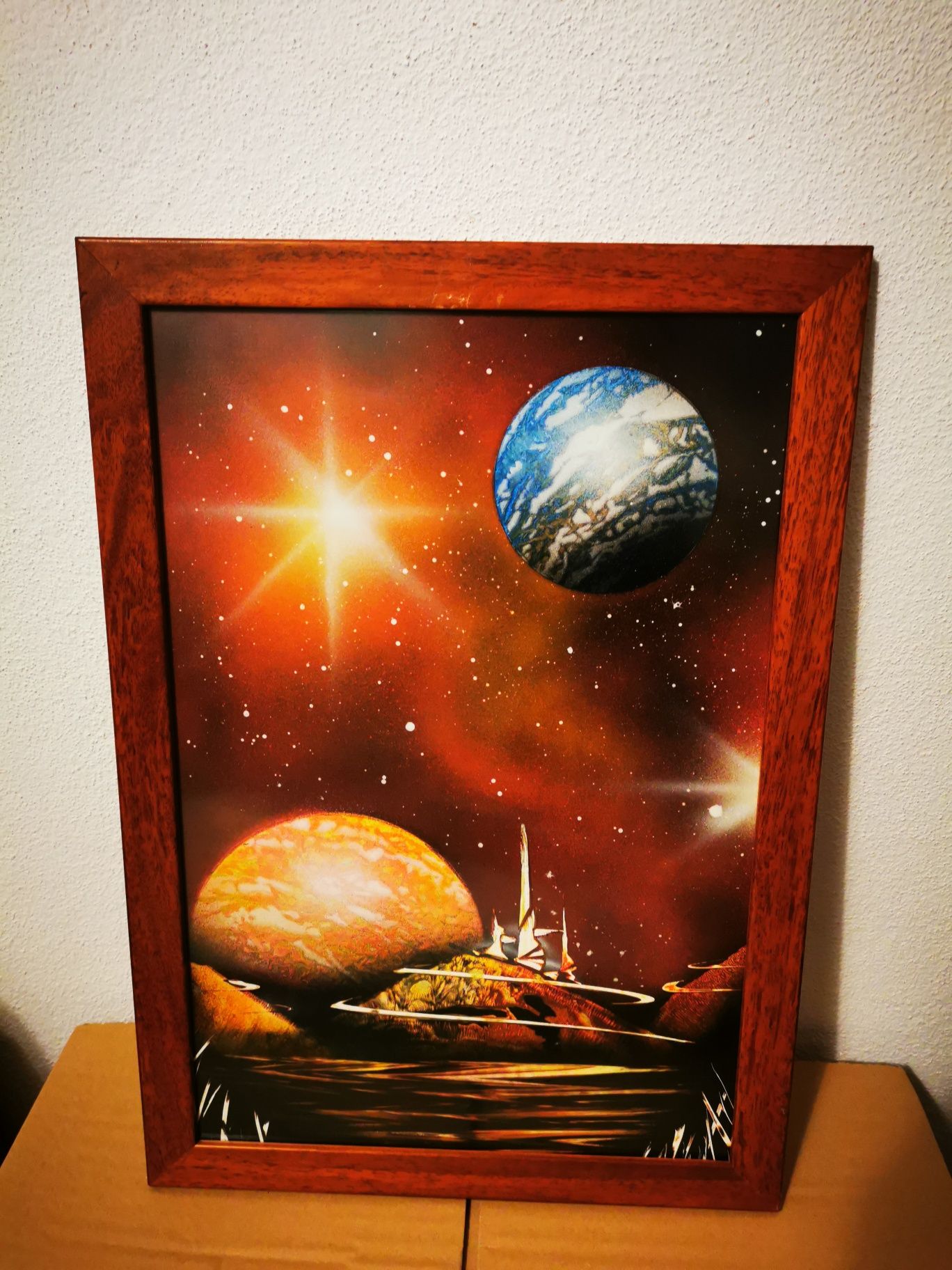 Pintura de Rua em Quadro