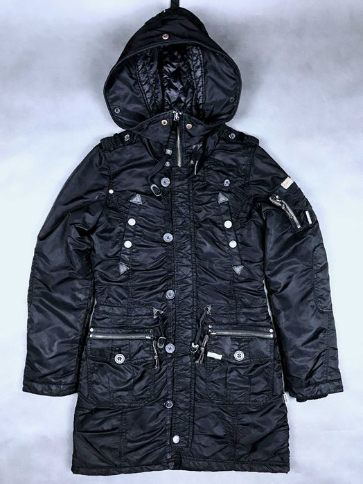 Парка демісезонна Forever Young 21 та KHUJO жіноча в стилі Diesel