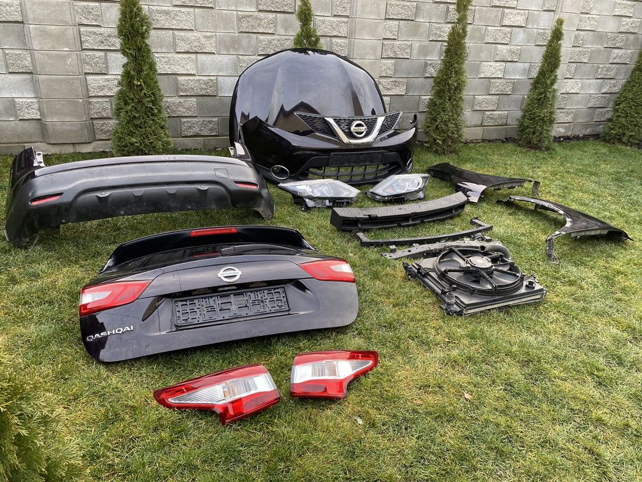 Nissan Rogue Sport Qashqai j11 Бампер Капот Крило Фара комплект РОЗБОР