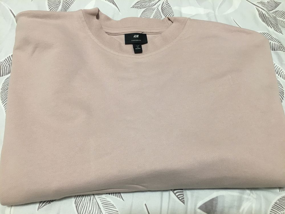 Bluza męska 100% gruba bawełna H&M oversized fit M jak nowa