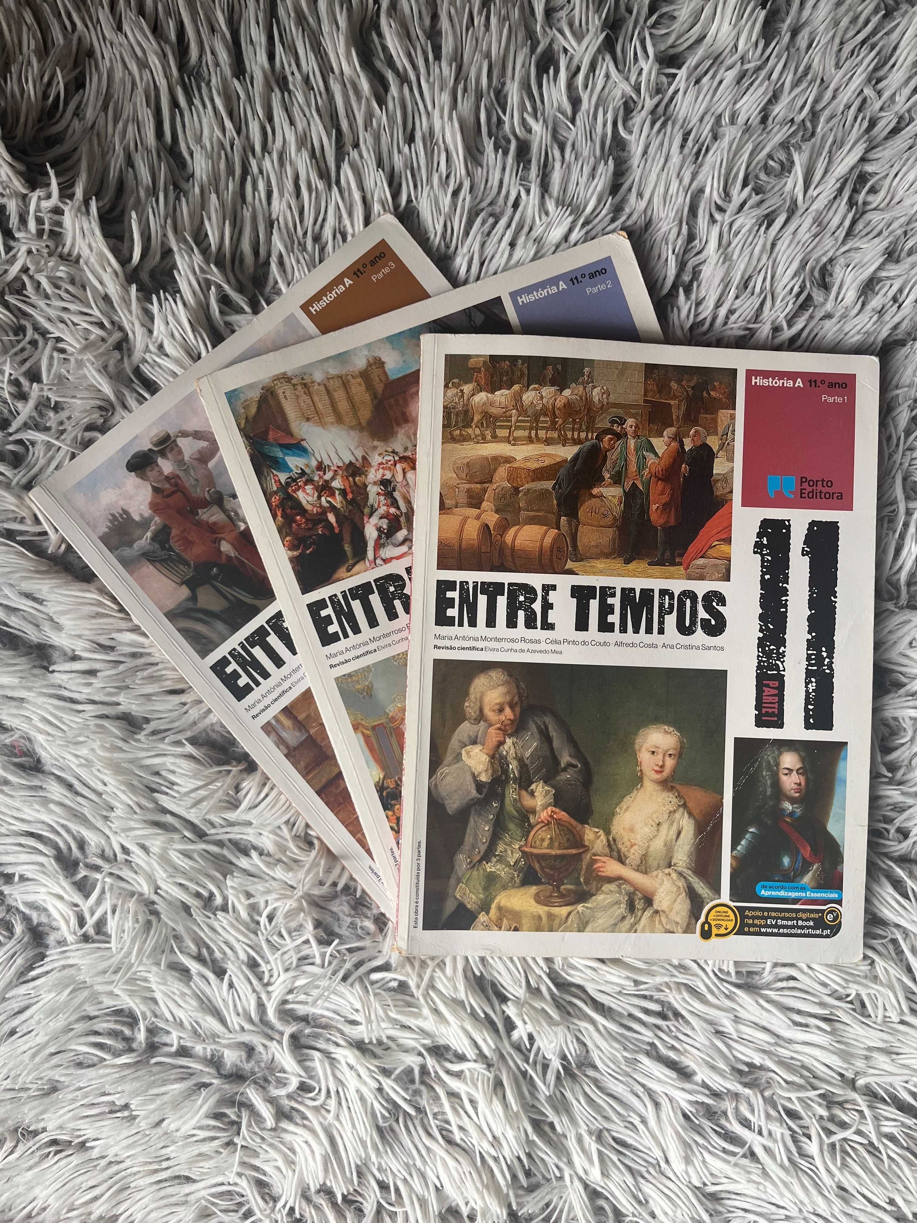 Manual Escolar - Entre Tempos - História A - 11.º ANO