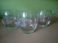 Szklanki do whisky CHIVAS 3 sztuki