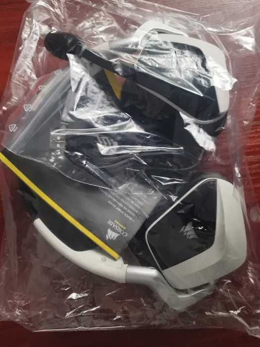 Słuchawki Gemingowe Corsair Void Pro  białe NOWE  powystawowe