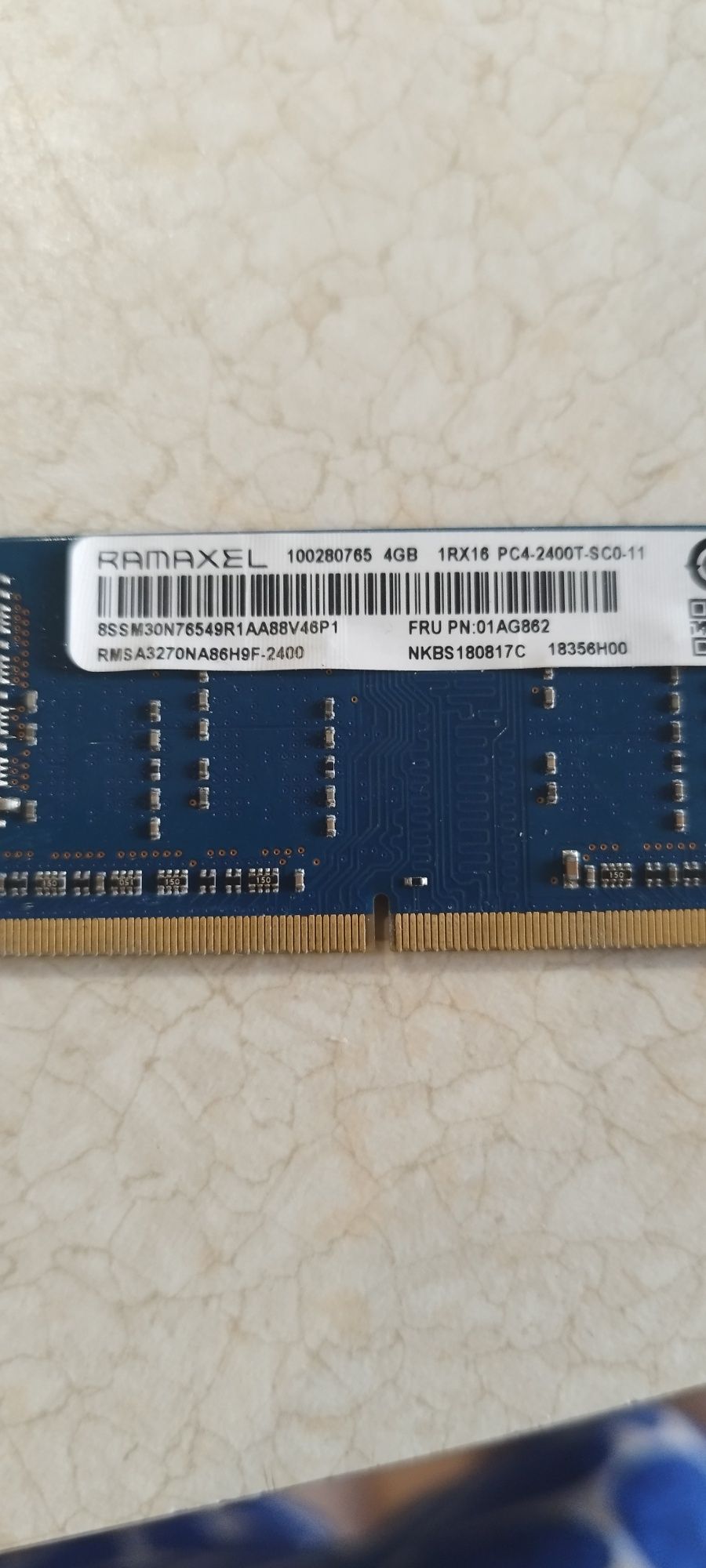4Gb DDR4 для ноутбука 2400 MHz SODIMM