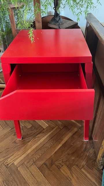 Szafka  czerwona metalowa