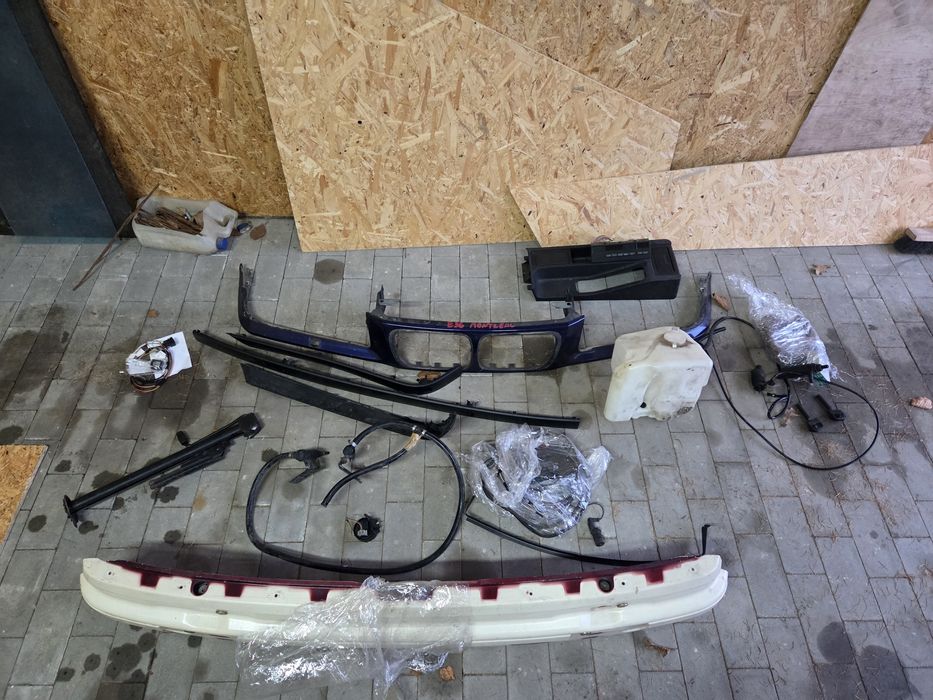 Czujniki parkowania, spryskiwacze lamp bmw e36