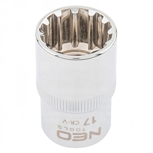 Nasadka Spline 1/2' 17 Mm (Crv) 08-589 Neo Tools #