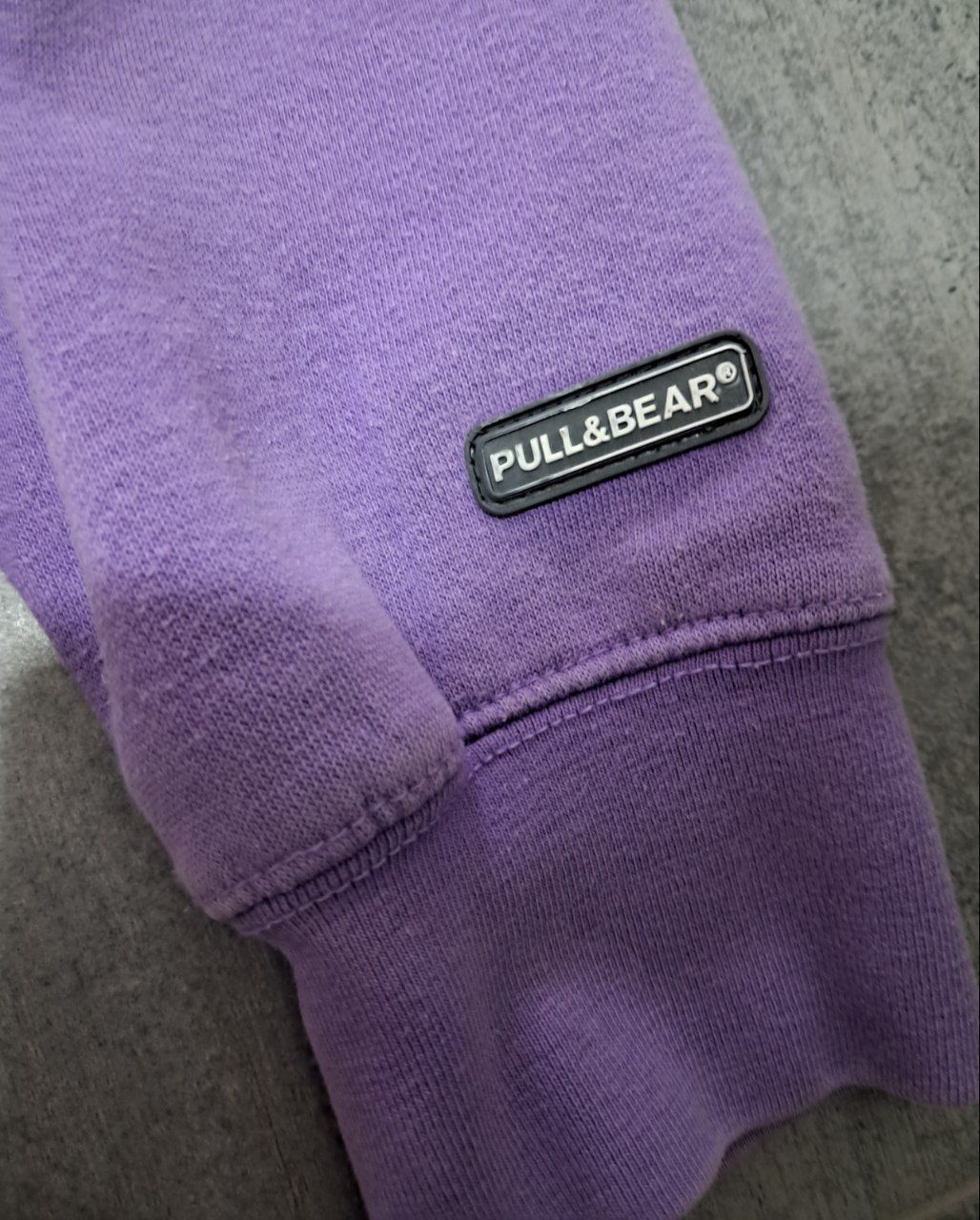 Лиловый свитшот Pull&Bear L