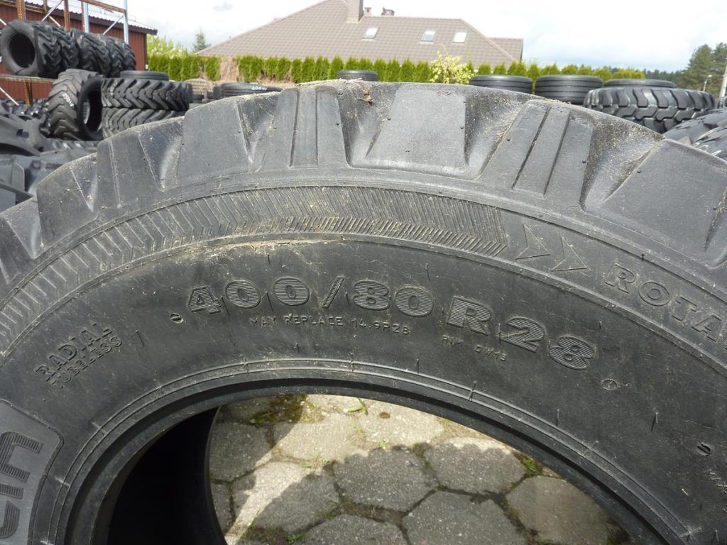 Opona używana przemysłowa 400/80R28 14.9R28 NOKIAN TRI 2; 400zł W3885