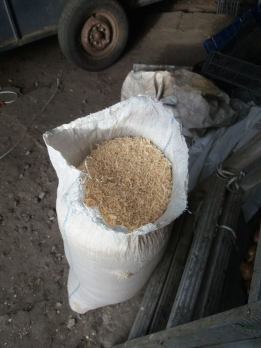 Продам сухі соснові опилки 25 грн за мішок