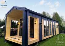 Domek Modułowy 35m² - Mobilny, Drewniany, Całoroczny, Na Zgłoszenie