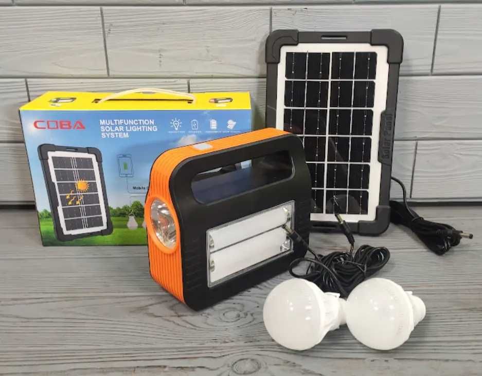 Солнечная станция Фонарь-светильник аккумуляторный с PowerBank CB-999A