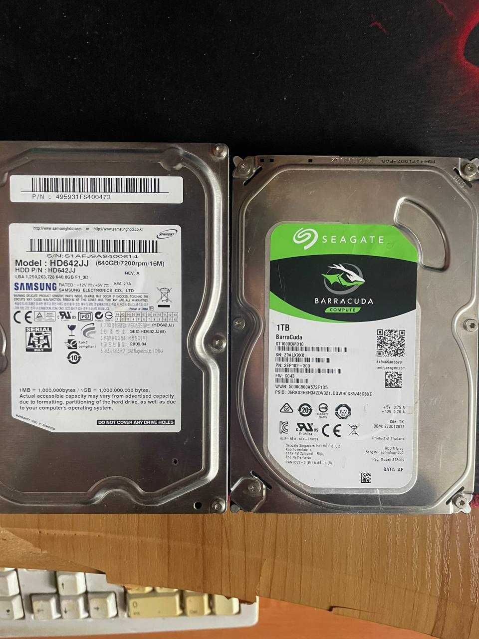 жорсткий диск seagate  1TB